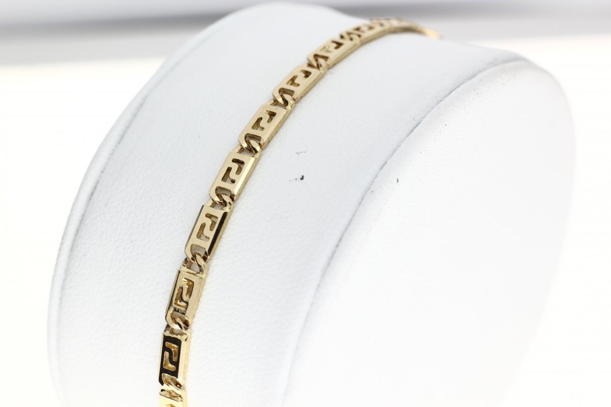 Valentino Armband Geelgoud 3,2mm